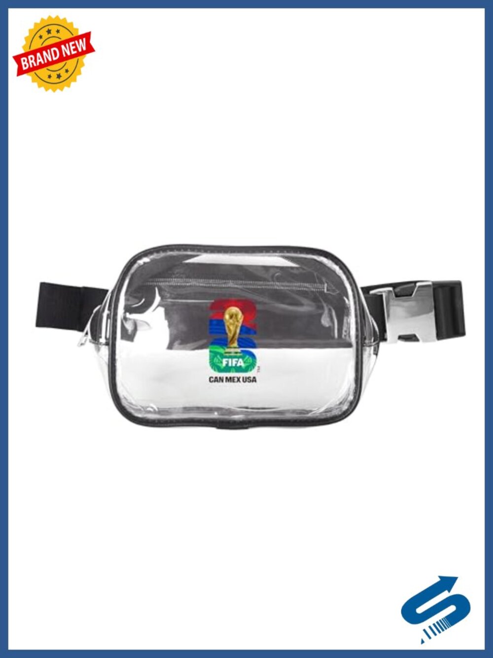 Clear Crossbody Bag Stadium Approved Adjustable Strap